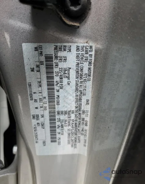 2012 Ford Focus Titanium из США, поврежденный, VIN 1FAHP3J20CL287090